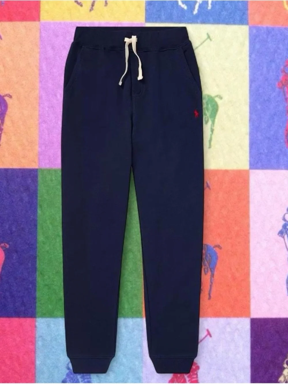 Ralph Lauren Navy Slim Jogger Pants